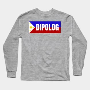 Dipolog City in Philippines Flag Long Sleeve T-Shirt